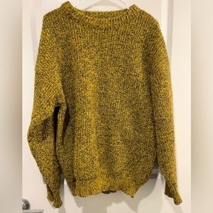 ACA Joe 924 Oversized Wool Yellow Sweater